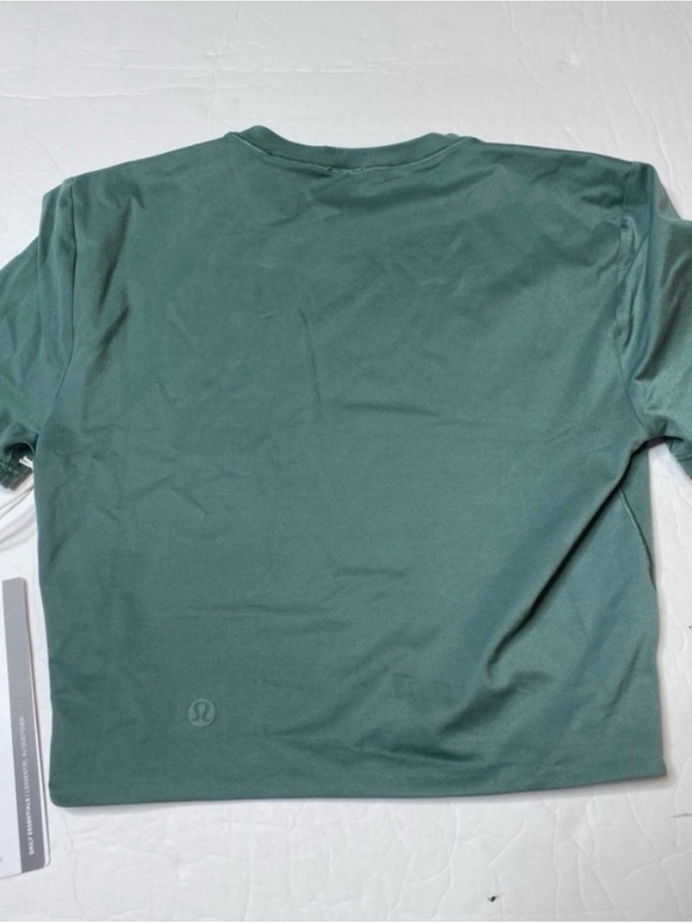 lululemon athletica Women’s Short Sleeve Cropped Crew Tee - Green